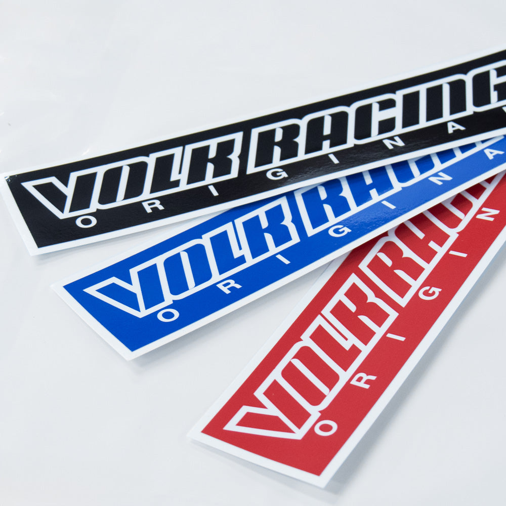 VOLK RACING LOGO BOX STICKER – RAYS OFFICIAL STORE | RAYS FAN CLUB