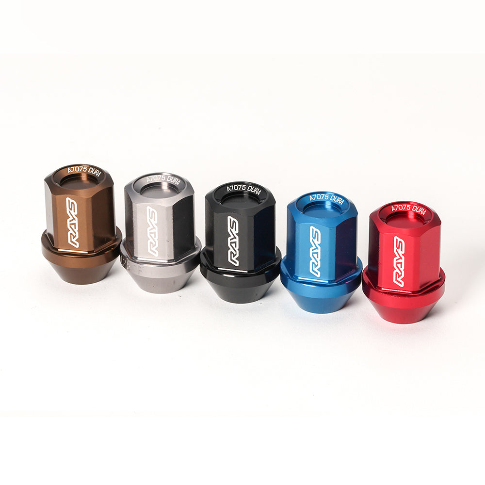 ジュラルミンロック＆ナットセット L32ストレートタイプ 4Pセット