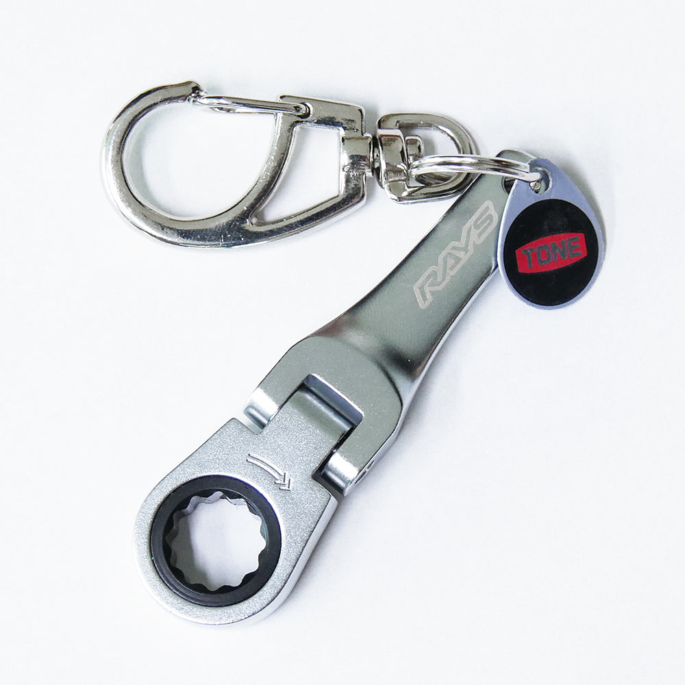 RAYS x TONE Ratchet Keychain