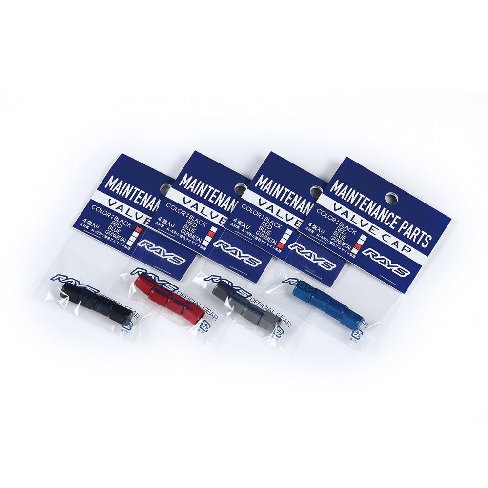 SEV AIR VALVE CAP 4個セット Air valve cap 4-piece set – RAYS OFFICIAL STORE | RAYS FAN CLUB