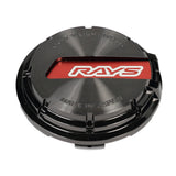 No.65 GL CAP BK-Chrome/RD
