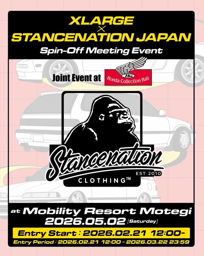 XLARGE x STANCENATION JAPAN