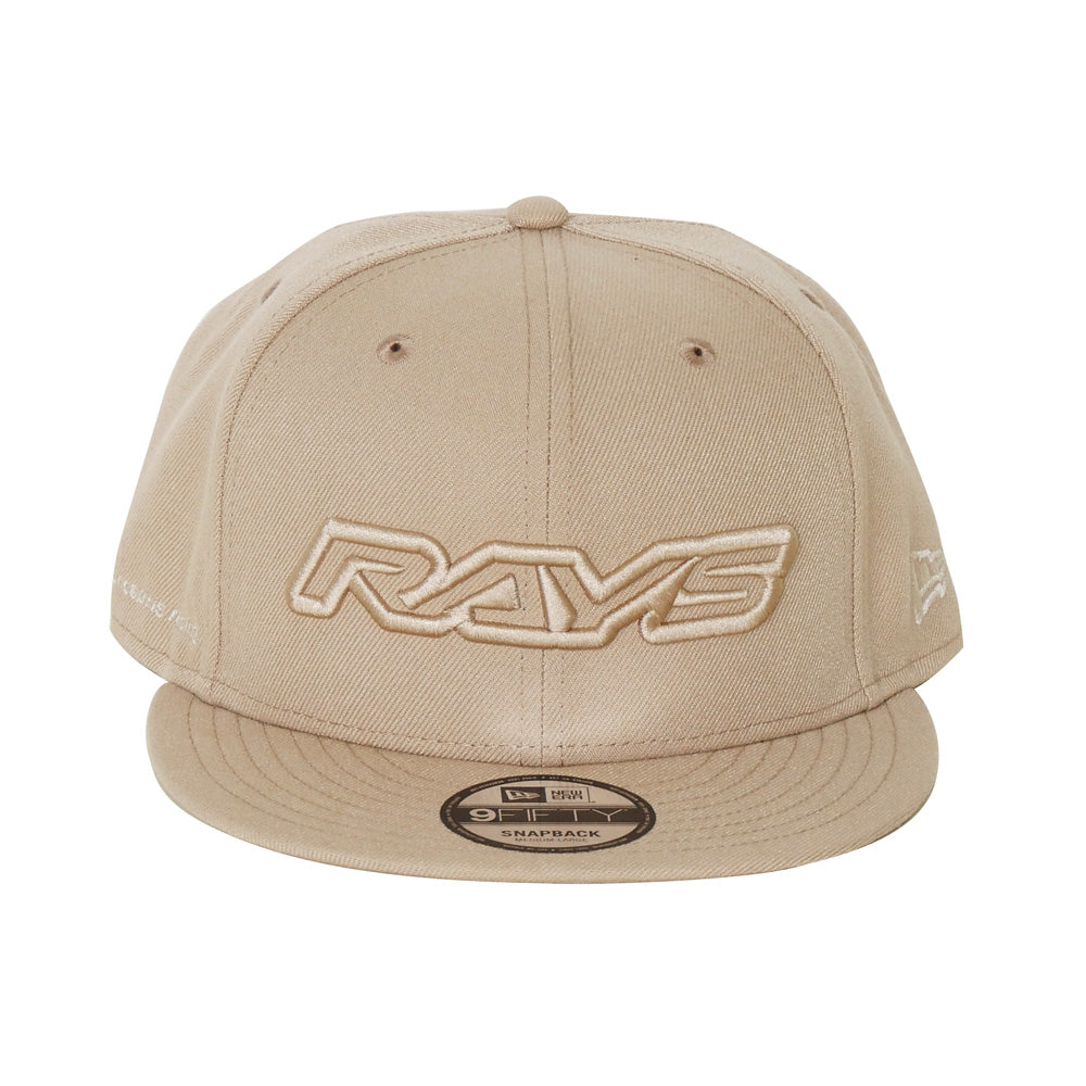会員先行！RAYSｘNEW ERA 9FIFTY SNAPBACK CAMEL