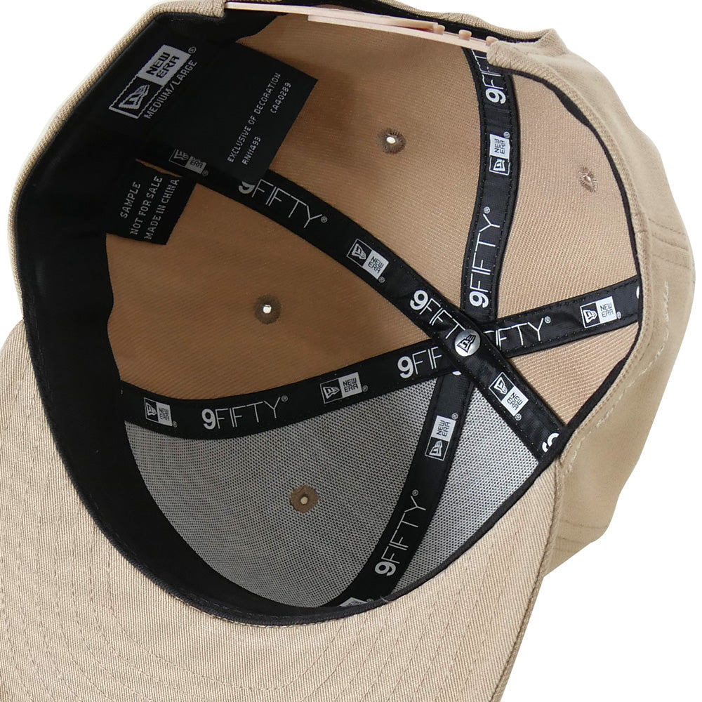 会員先行！RAYSｘNEW ERA 9FIFTY SNAPBACK CAMEL