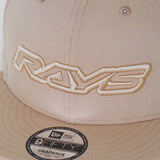 会員先行！RAYSｘNEW ERA 9FIFTY SNAPBACK CAMEL