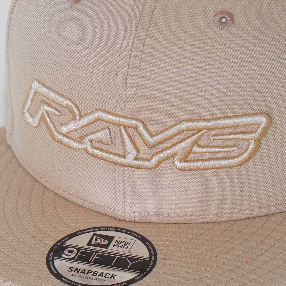 会員先行！RAYSｘNEW ERA 9FIFTY SNAPBACK CAMEL