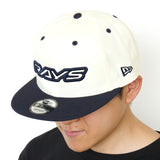 会員先行！RAYSｘNEW ERA 9FIFTY SNAPBACK NAVY