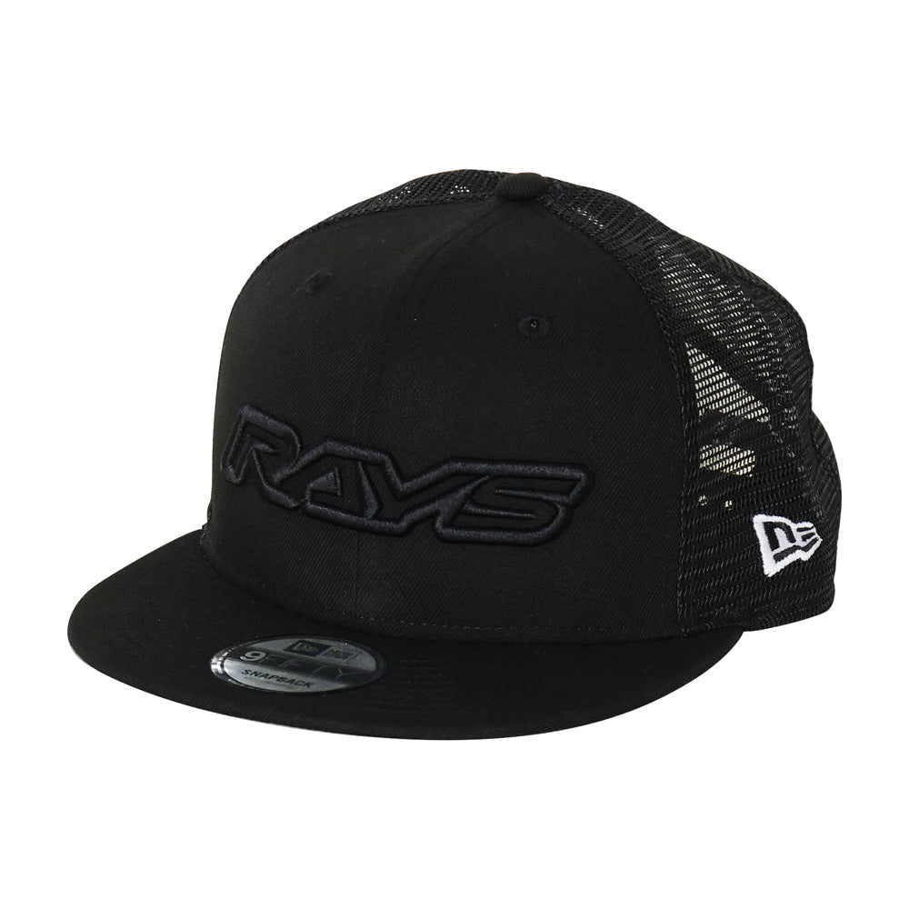 会員先行！RAYSｘNEW ERA 9FIFTY SNAPBACK BK MESH