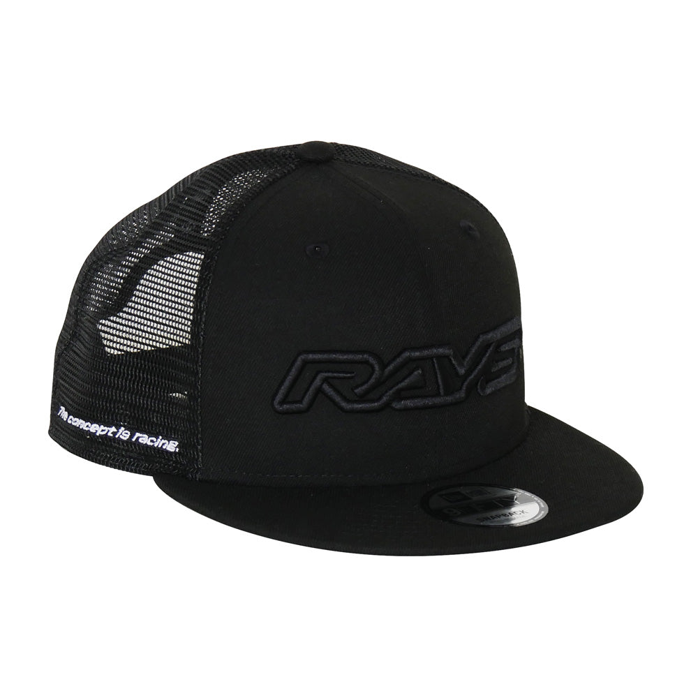 会員先行！RAYSｘNEW ERA 9FIFTY SNAPBACK BK MESH