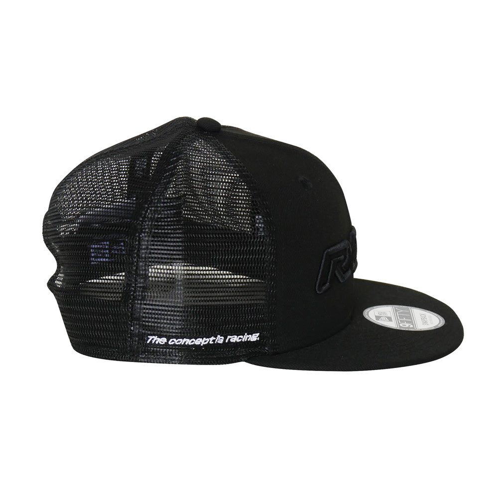 会員先行！RAYSｘNEW ERA 9FIFTY SNAPBACK BK MESH