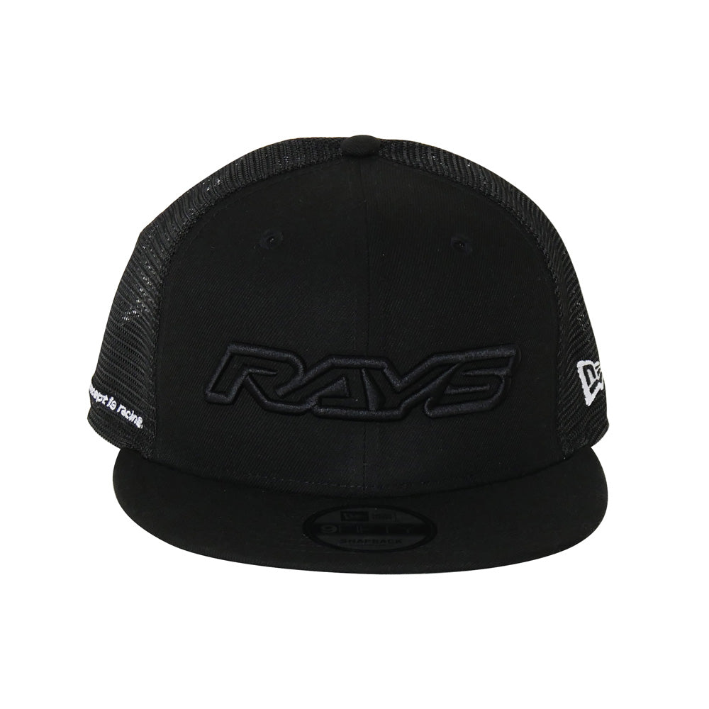 会員先行！RAYSｘNEW ERA 9FIFTY SNAPBACK BK MESH