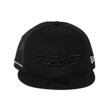 会員先行！RAYSｘNEW ERA 9FIFTY SNAPBACK BK MESH