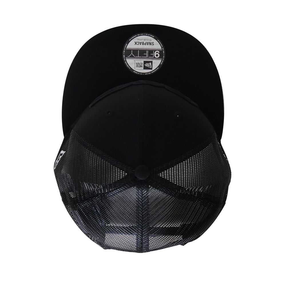 会員先行！RAYSｘNEW ERA 9FIFTY SNAPBACK BK MESH