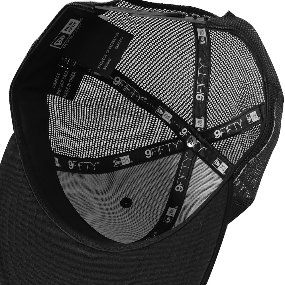 会員先行！RAYSｘNEW ERA 9FIFTY SNAPBACK BK MESH