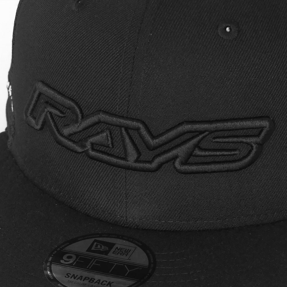 会員先行！RAYSｘNEW ERA 9FIFTY SNAPBACK BK MESH
