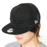 会員先行！RAYSｘNEW ERA 9FIFTY SNAPBACK BK MESH