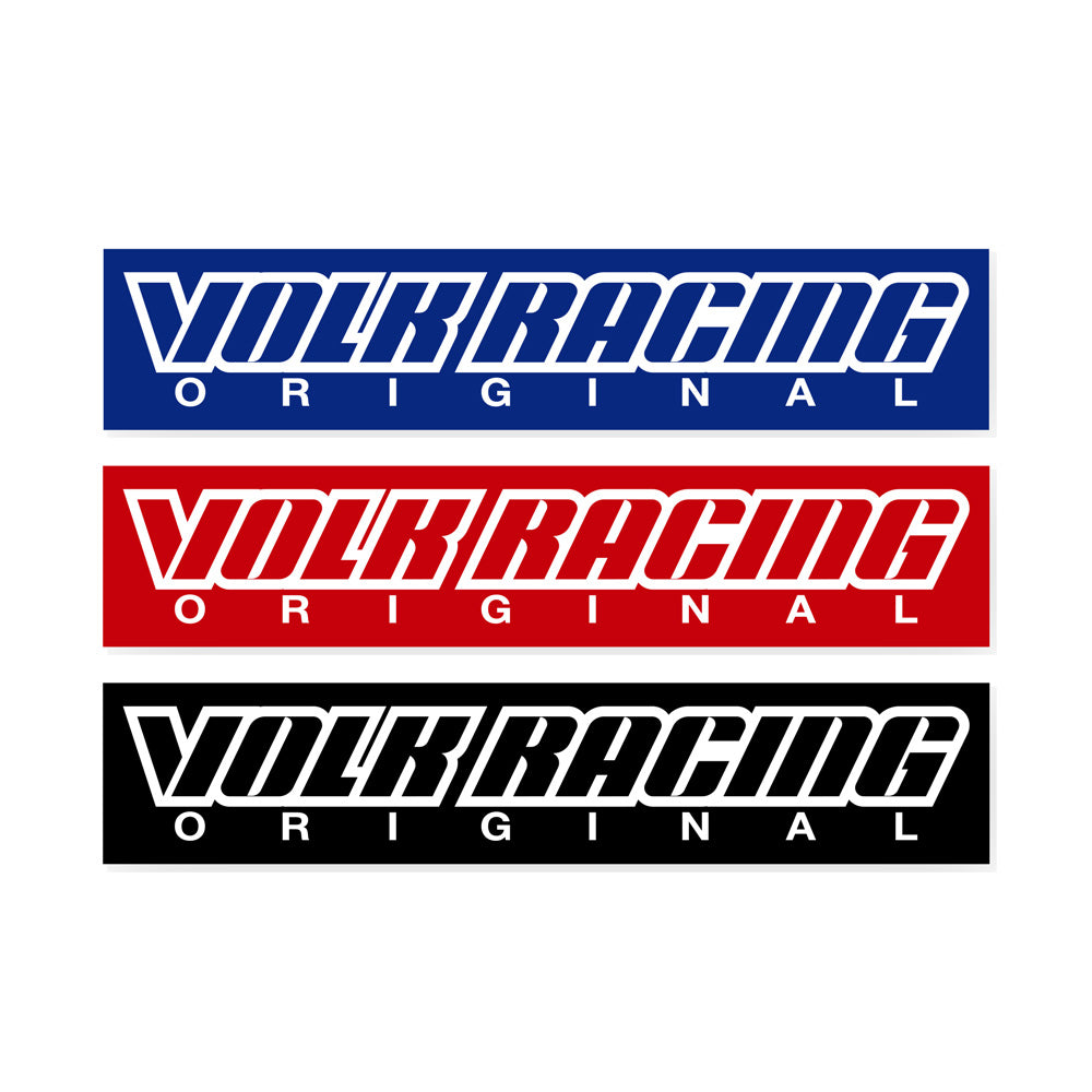 Sticker Vnk Racing VOLK RACING LOGO BOX STICKER – RAYS OFFICIAL STORE | RAYS FAN CLUB
