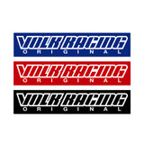 VOLK RACING LOGO BOX STICKER