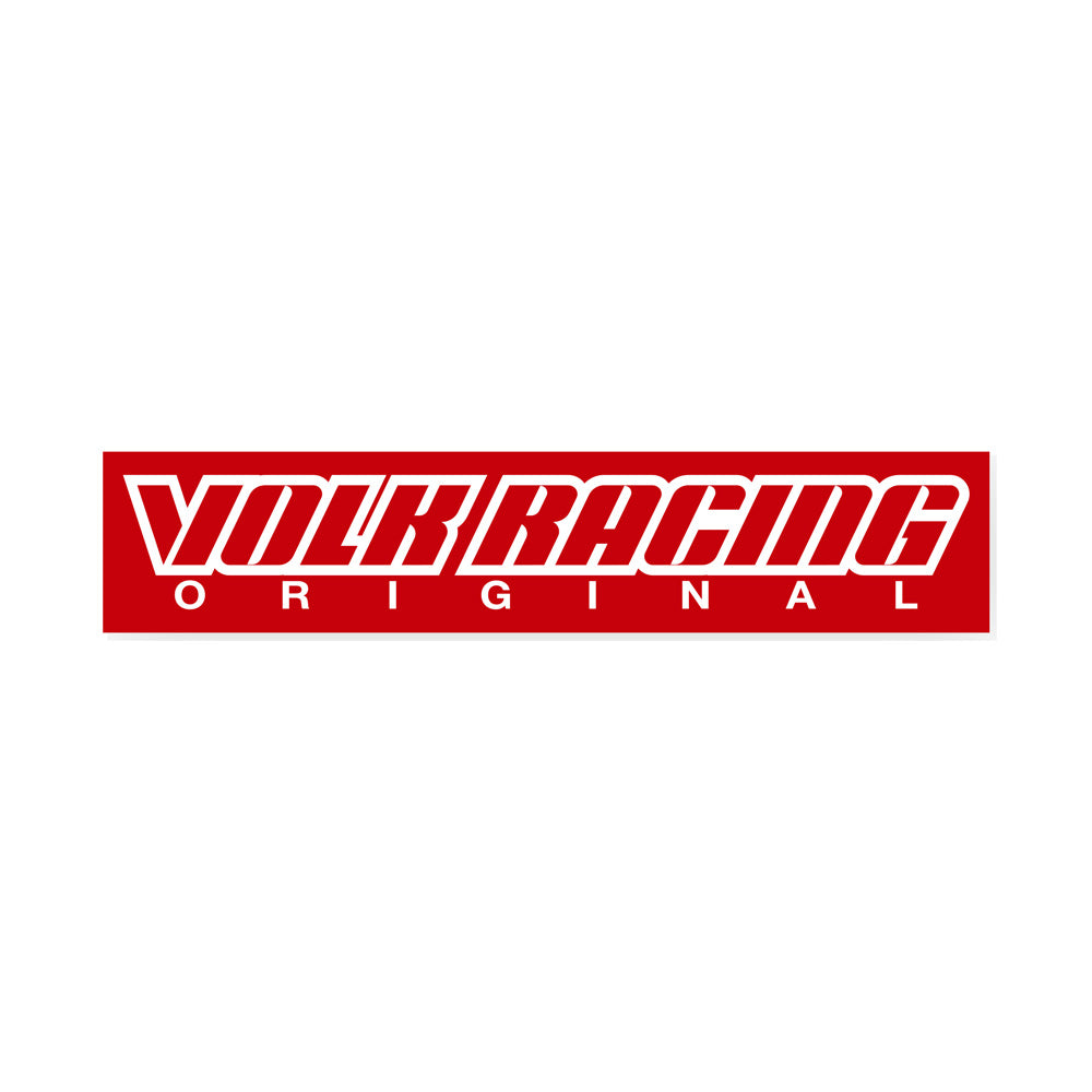 Wolk Racing VOLK RACING LOGO BOX STICKER – RAYS OFFICIAL STORE | RAYS FAN CLUB