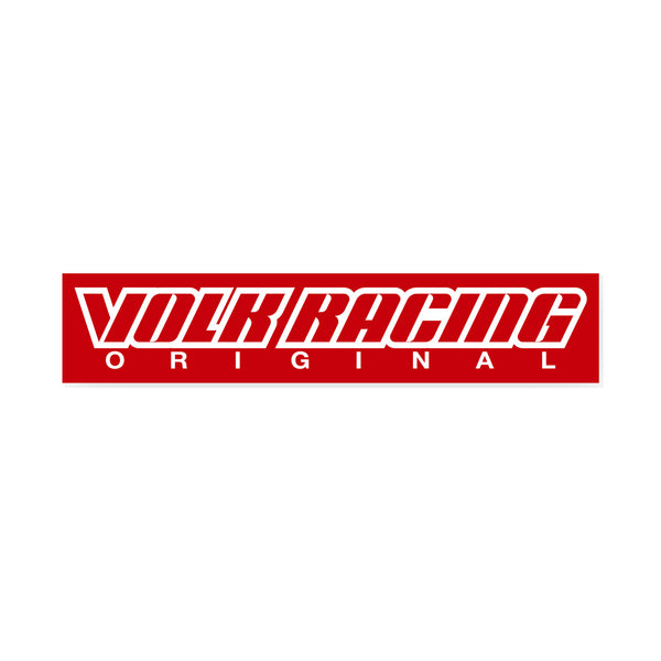 VOLK RACING LOGO BOX STICKER