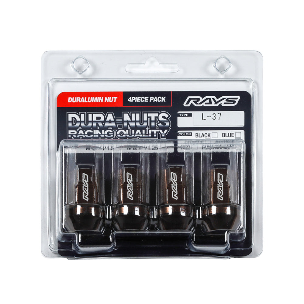 ジュラルミンロック＆ナットセット L37ストレートタイプ 4Pセット