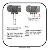 APEX RPV TPMS ADAPTER KIT 4PC SET