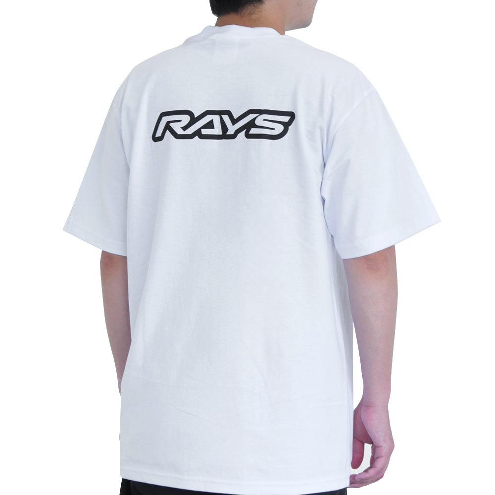 RAYS OFFICIAL T-shirt 25S RAYS BK/WH