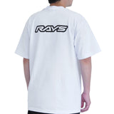 RAYS OFFICIAL T-shirt 25S RAYS BK/WH