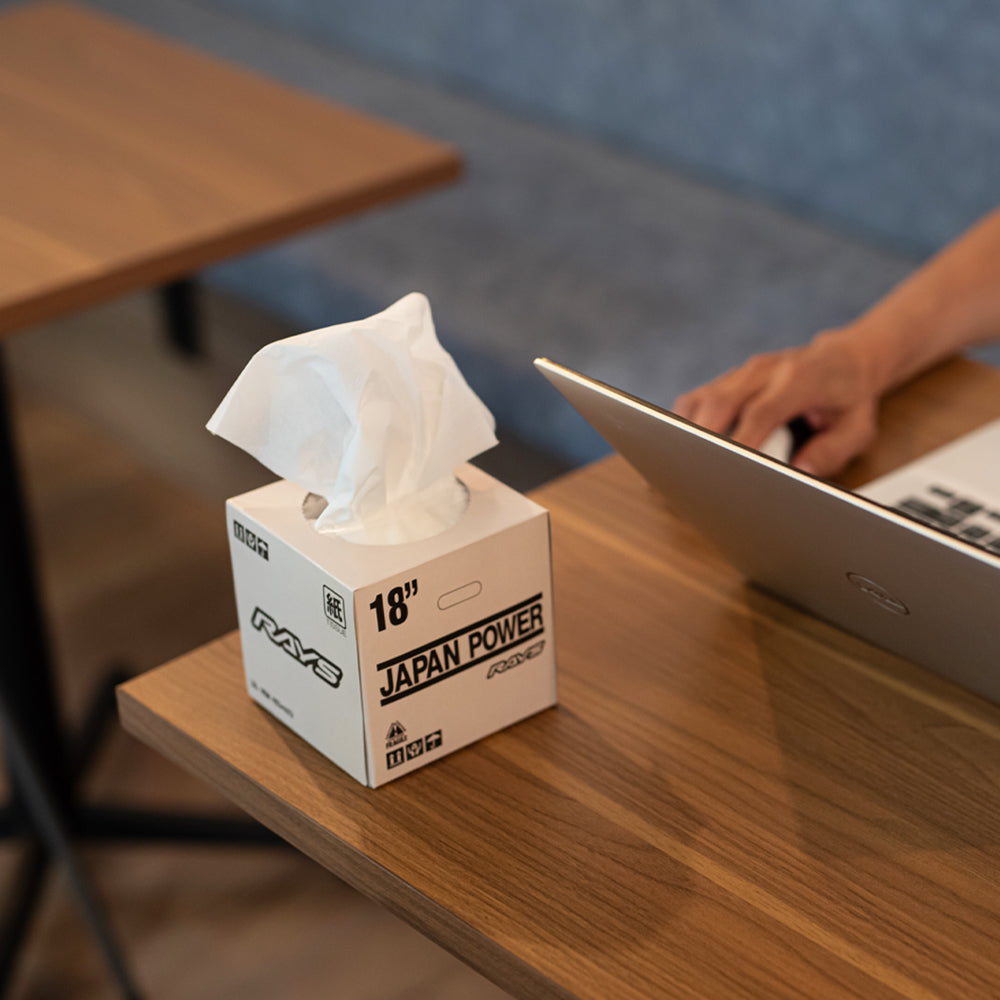 RAYS WHEEL PACKAGE TISSUE BOX 24S IVORY – RAYS OFFICIAL STORE