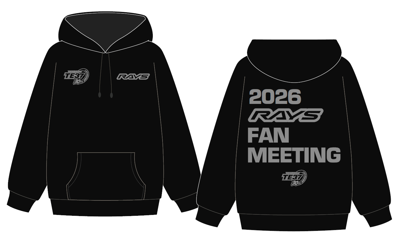会員限定！RAYS FAN MEETING HOODIE 26S