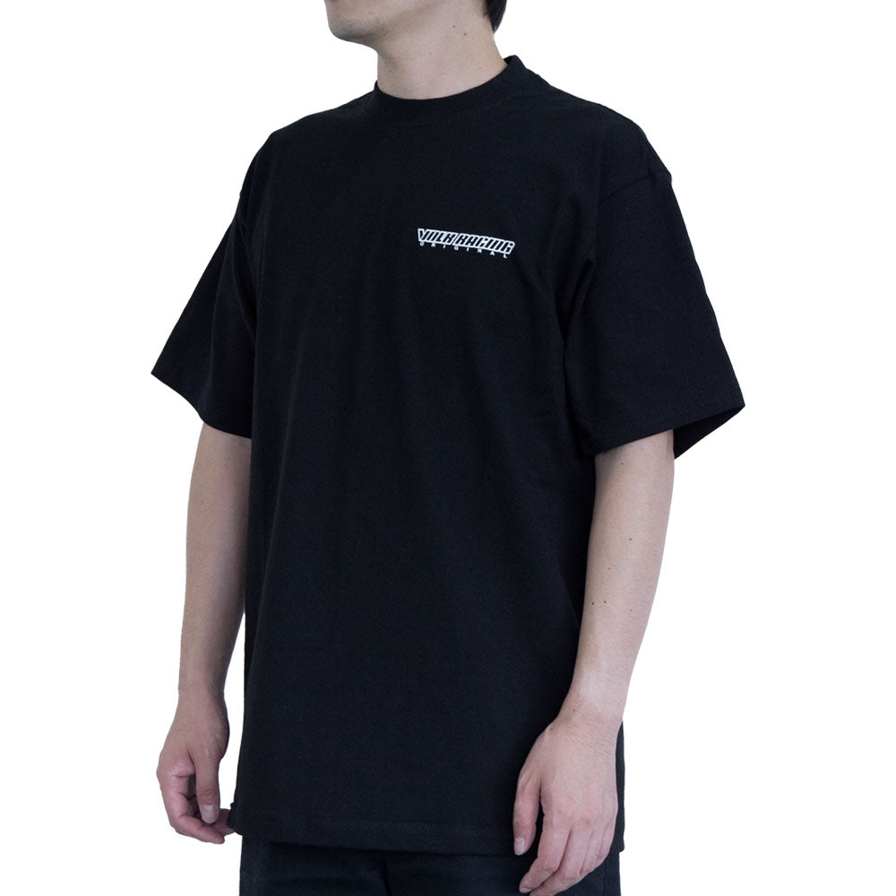 RAYS OFFICIAL T-shirt 25S VOLK RACING BK/WH