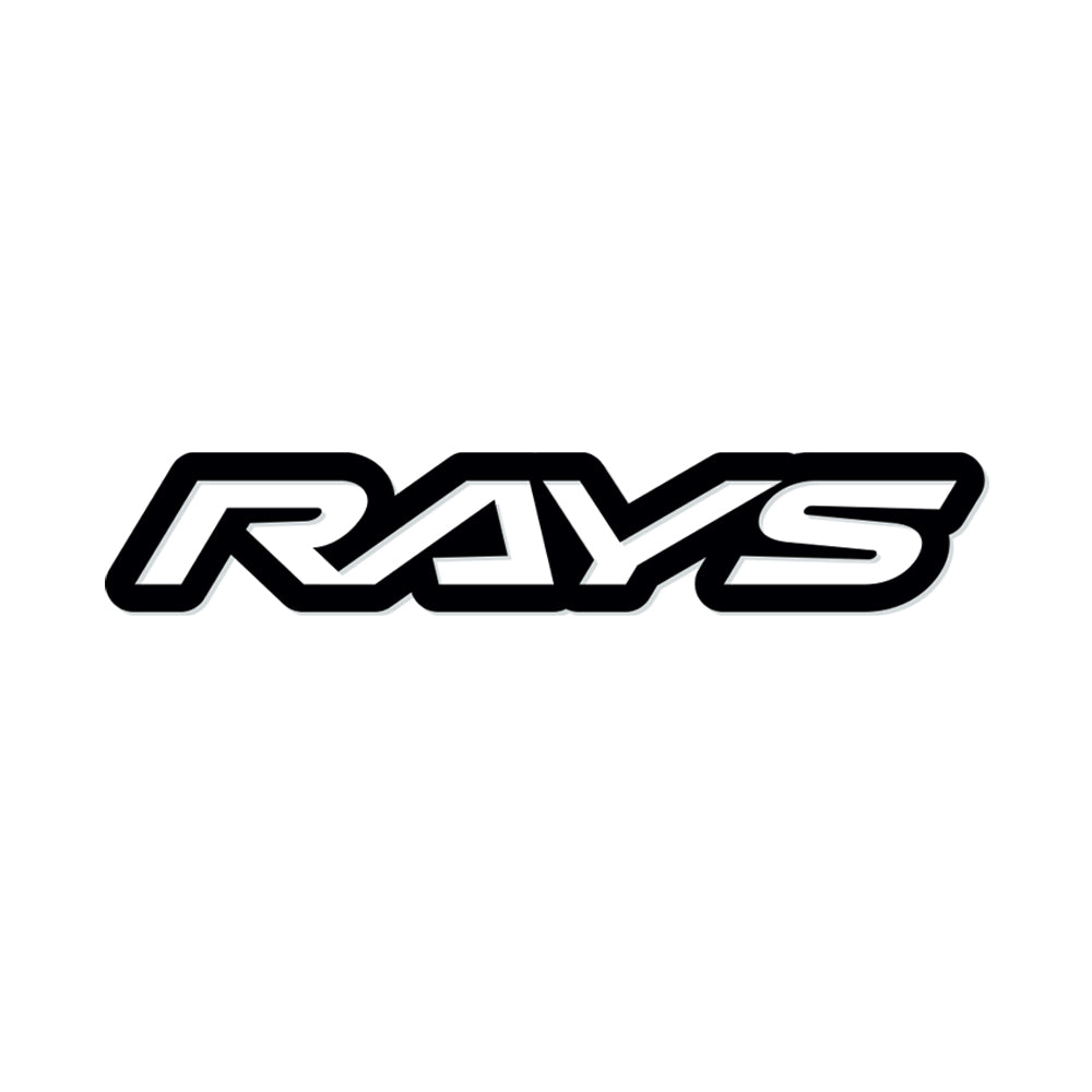 No.17 RAYS ロゴステッカー(抜き文字タイプ) 250ｍｍ