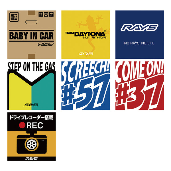 No.32~38 オフィシャル車両ステッカー