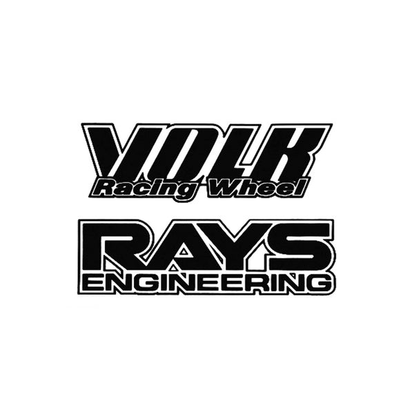 No.15 REPAIR STICKER TE37 2PC BK